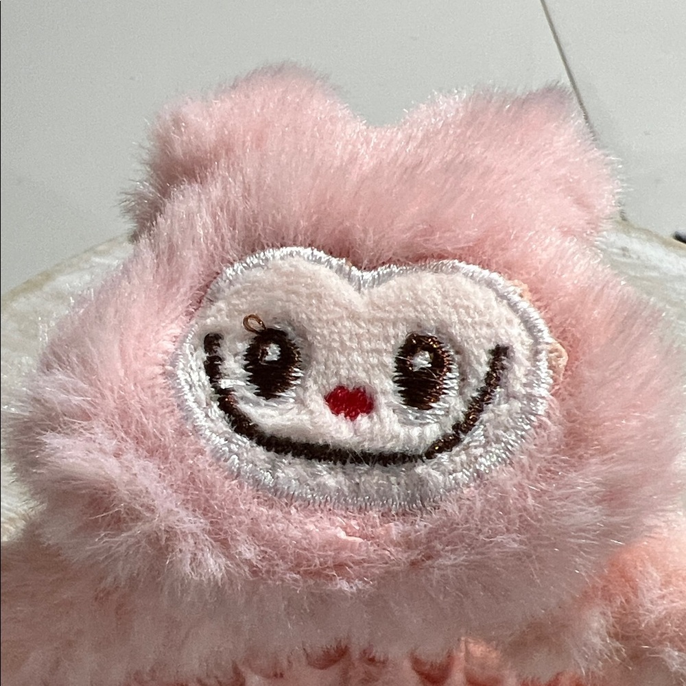 Source Unknown Pink Furry Hair Accessory